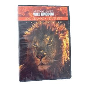 Mutual of Omaha's Wild Kingdom 2007 Season Limited Edition 4 DVD Set NEW